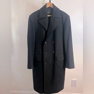 Express Wool-Blend Topcoat, Black, Medium